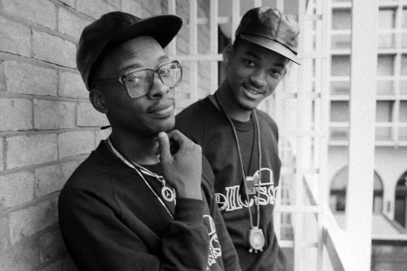 DJ Jazzy Jeff and The Fresh Prince back in the day...